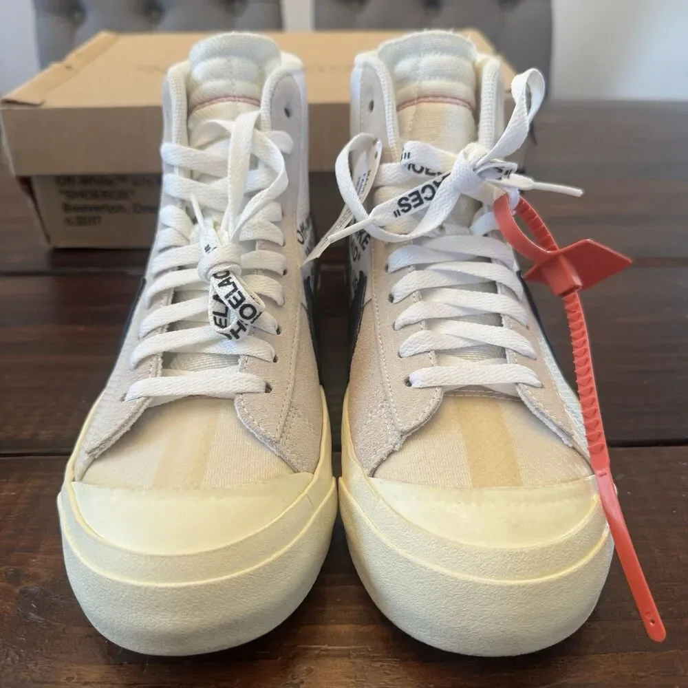 Off-White x Nike Blazer Mid The Ten Shoes